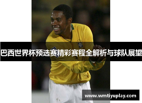 巴西世界杯预选赛精彩赛程全解析与球队展望